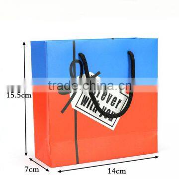 Customized Ivory Board Simple Design Paper Gift Bag Supplier's Choice photo-5