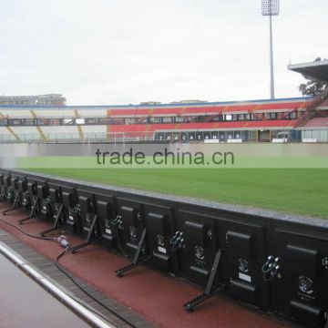 Sport stadium perimeter advertising led display