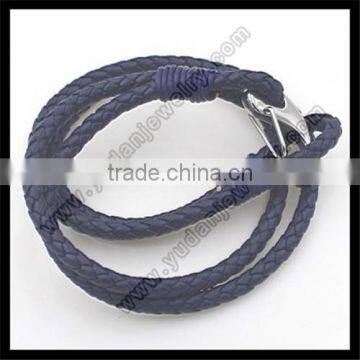 Handmade Metal Genuine Leather bracelet