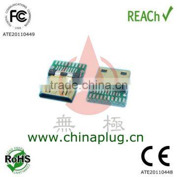 Chinese manufacturer hdmi pcb connector