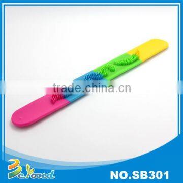 Customized holiday gift sport silicon slap wristband