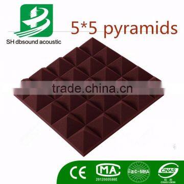 Wholesale Sound Absorption Acoustic pyramid Foam for Recording Studio Industry