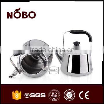 classic thickened stainless steel whistling kettle with bakelite handle for boiling water