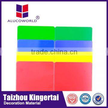 Alucoworld fireproof brick panels aluminum composite sheet interlocking exterior wall panels