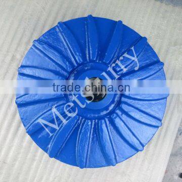 Interchangeable high chrome impeller of slurry pump