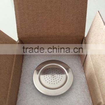 compatiable stainless steel coffee capsule with customized logo