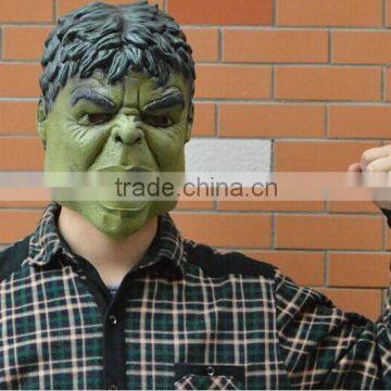 Cartoon Hulk Cosplay Latex Creepy Mask Halloween Full Head Mask Costume Prop Accessories photo-2