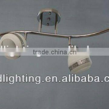 Chandelier ceiling lamp with glass lampshade&chandelier ceiling lighting