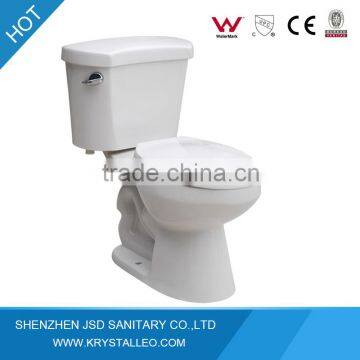 North American Style High Elongated Two Piece Toilet