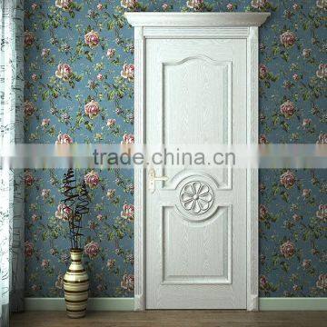 2015 New Design High-Quality Carve Flower Timber Security Door