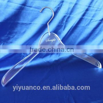 Customized acrylic hanger acrylic clothes hanger