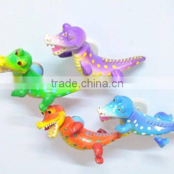 4 inch Cartoon Crocodile 3D Animal Stickers For Kids, Fridge Magnet
