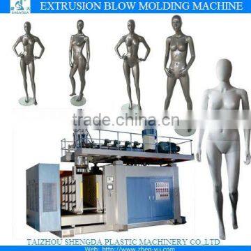 PE PP plastic blow moulding machine mannequin