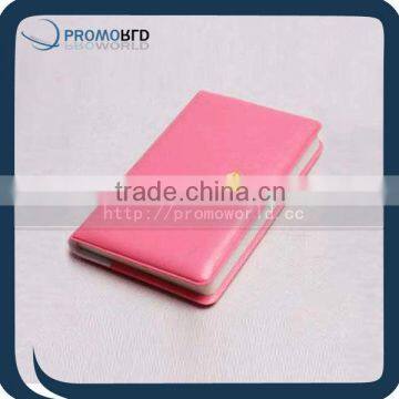 Custom Pocket Hardcover PU Leather Notebook