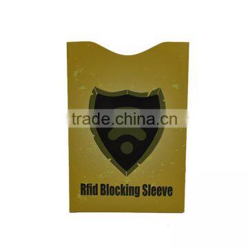 Aluminum foil RFID Blocking Protective passport sleeves