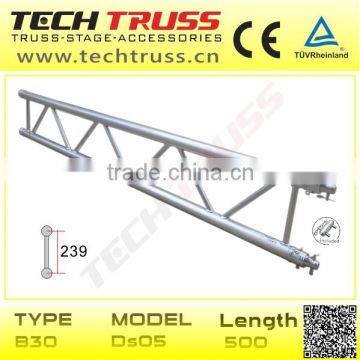 B30-DS05 aluminium flat tuss, ligting stage truss, roof truss