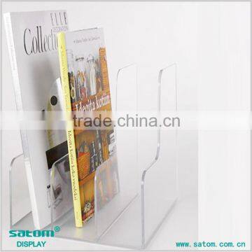 Whalesale Desktop High transparent Acrylic Literature Holder