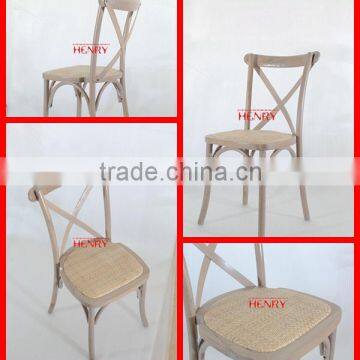 Wholesale wedding chairs wood cross back chair