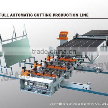 CNC Glass Cutting Production Line With PLC Control