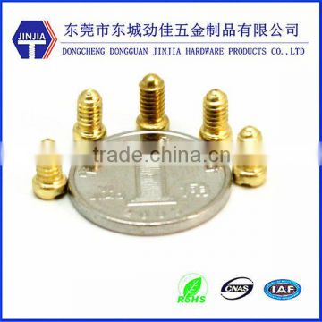 M2.5 slotted machine brass screw for electrical