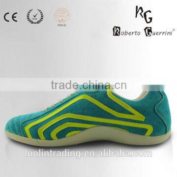 suede lace up fashion design custom casual sport shoes