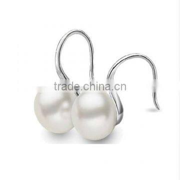 New Vintage With Pearl Pattern Design S925 Sterling Silver Earring