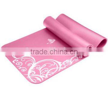 Pink buttefly fineness eva yoga mat