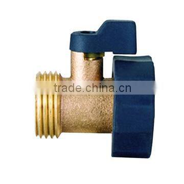 One Way Brass Garden Hose Shut-off Coupling