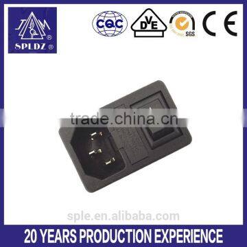 AC Power socket with fuse and switch