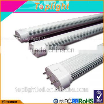 T8 led PL lamp plug bulb 2g11 base 4 pin led tube 20 watts