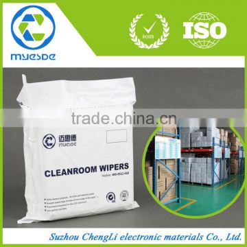 mobile phone screen wiper 100% polyester Cleanroom Wiper