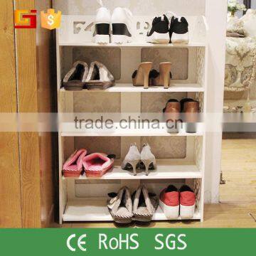 30 Pair Free Standing 5 Tier Shoe Tower Rack Organizer Space Saving Cheap Shoe Rack photo-5