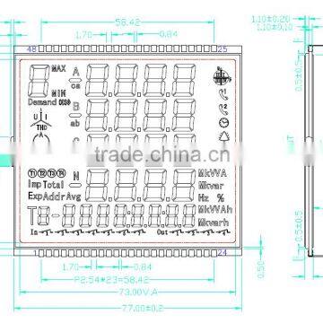 72X72,96X96 Digital Power Meter, Panel Mounted.RS485 MODBUS photo-3