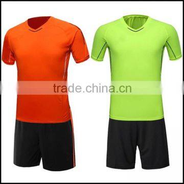 The latest high quality team soccer/custom soccer shirt /cheap soccer uniform kits/soccer uniform set