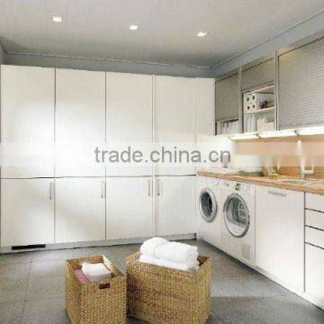 Modern lacquer kitchen cabinet with pantry cupboard