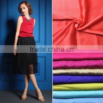 2016 High quality satin dyed chiffon fabric for dress