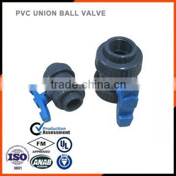 9300 hot sale Plastic injection PVC double union ball valve