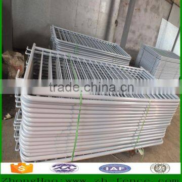Factory direct sale Hot dipped galvanized and PVC coated mobile temporary fence