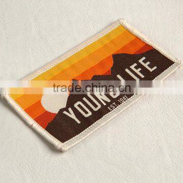 Low MOQ Custom Fabric Tag With High Density for Women's Capelet Blouse