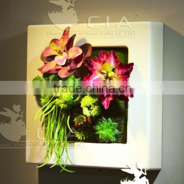 Factory manufacture artificial plants wall art