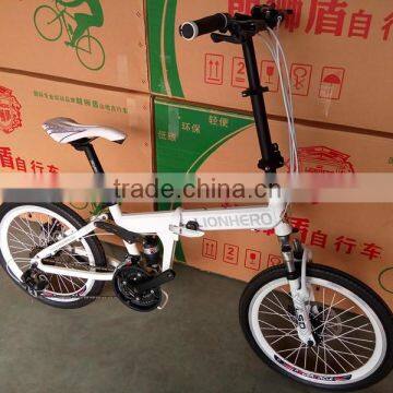 2015 Hot Selling Good Quality 20 inch aluminum alloy Folding Bike