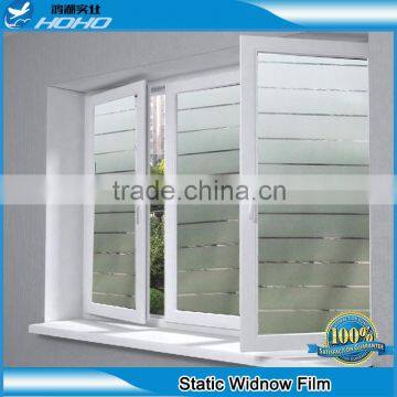 PVC tranparent flexible forsted decorative glass window film