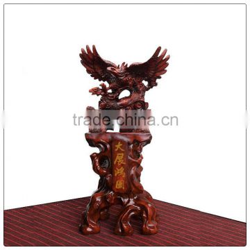 Indoor big eagle statue for business gifts , eagle statue