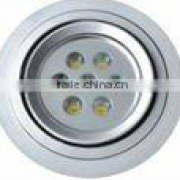 7*1W led downlight