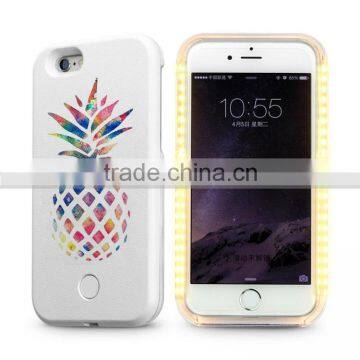 Customize design logo printing lumee led case for iphone 6 light selfie phone case for iphone 6s plus for iphone 5 galaxy s6                        
                                                Quality Choice
