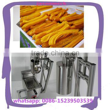 high quaity spanish automatic churros making machine with fryer (3L)