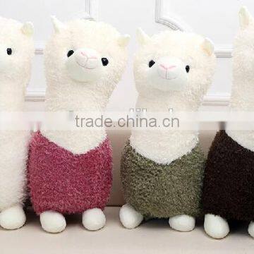 plush alpaca toy/china wholesale colorful fresh alpacasso plush toy alpaca plush toy