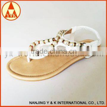 high quality latest low heel ladies sandals