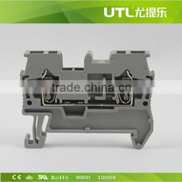 wire plastic spring cage Terminal Blocks 1.5mm 2.5mm 4mm UL