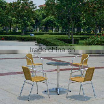 Wholesale Rattan Chair Stackable Outdoor Dining Chairs YC028 photo-4
